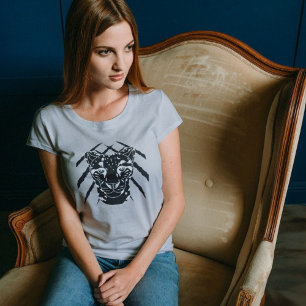 American Pride With Wild Cat Margay Magic T-Shirt
