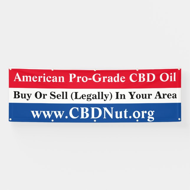 American Pro-Grade CBD Oil Banner (Horizontal)