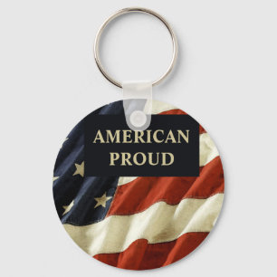 AMERICAN PROUD  KEYCHAIN