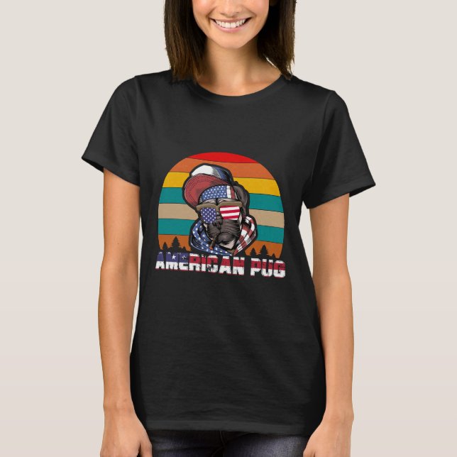 American Pug 149 T-Shirt (Front)