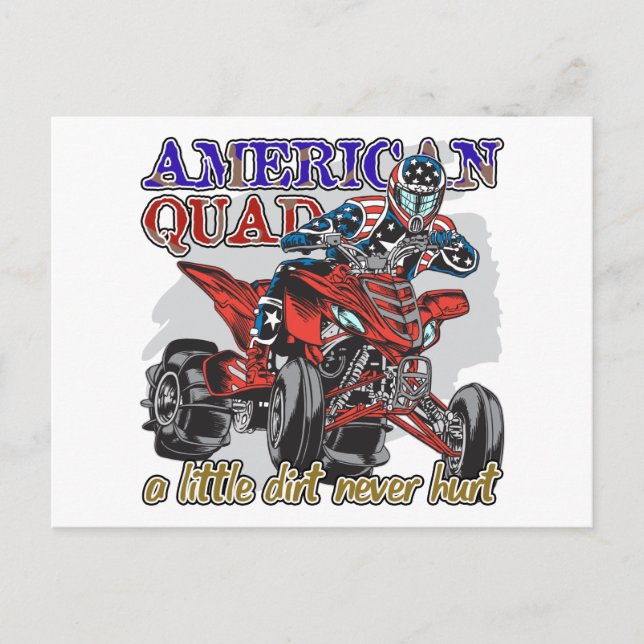 American Quad Postcard (Front)