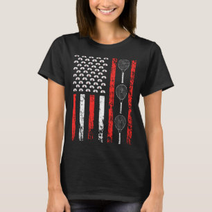 American Racket Sports Flag National Nurses Day Te T-Shirt