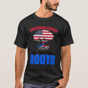 American Raised With Puerto Rican Roots America Pu T-Shirt