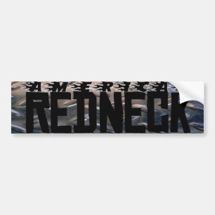 American Redneck Bumper Sticker