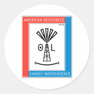 American Resources Classic Round Sticker