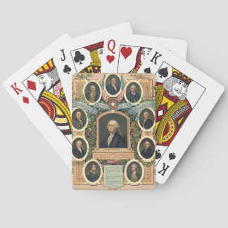 American Revolution Freemasons 1876 Playing Cards