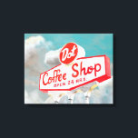 American Roadside | Coffee Shop Sign<br><div class="desc">American Roadside | Coffee Shop Sign  Artist: Naomi McCavitt</div>