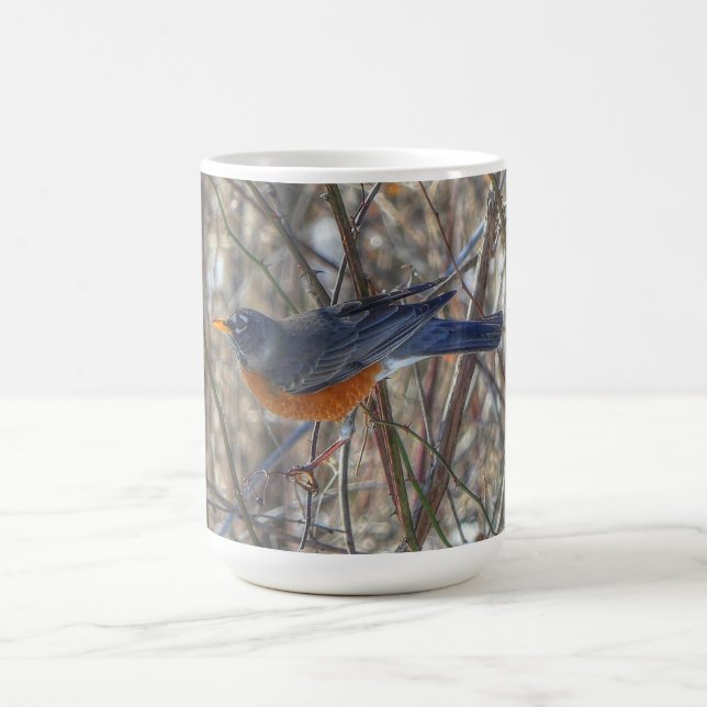 American Robin Coffee Mug (Center)