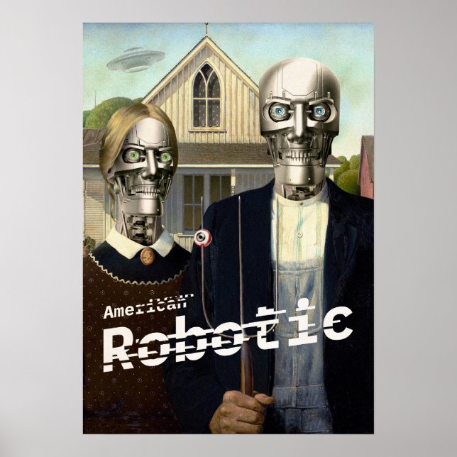 American Robotic Poster (Front)