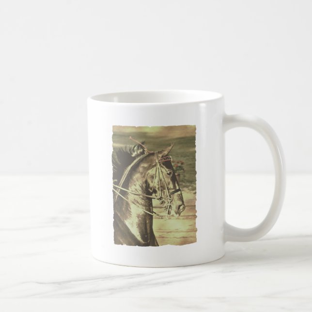 American Saddlebred Faux Vintage Coffee Mug (Right)