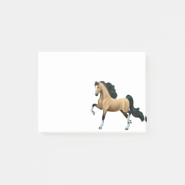 American Saddlebred Gaited Horse Post-it Notes (Front)