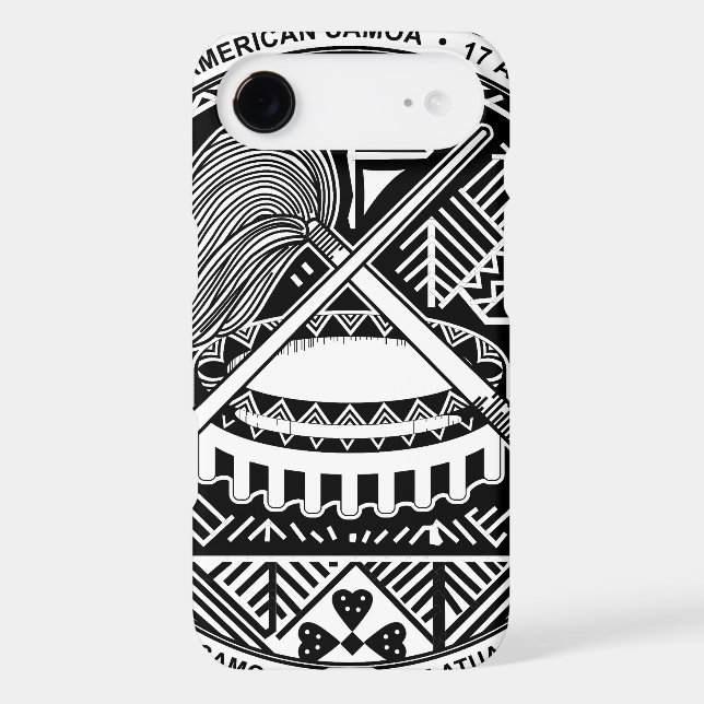 American Samoa Coat of Arms Case-Mate iPhone Case (Back)