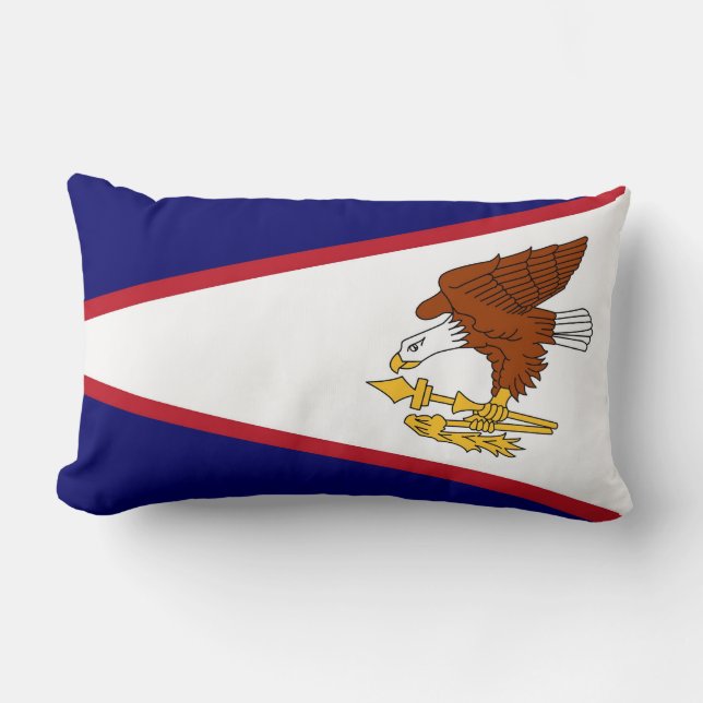 American Samoa Flag American MoJo Pillow (Front)