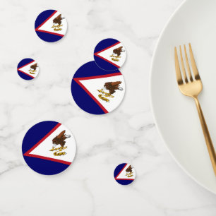 American Samoa flag Confetti