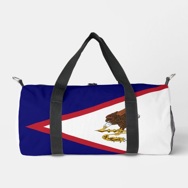 American Samoa flag Duffle Bag (Front)