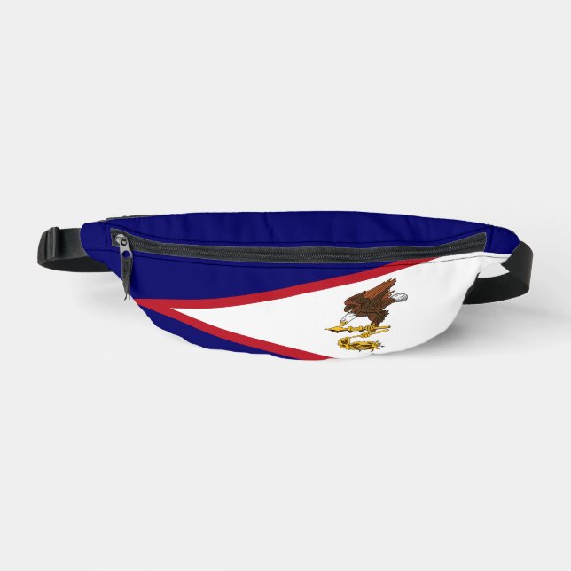 American Samoa flag Fanny Pack (Front)