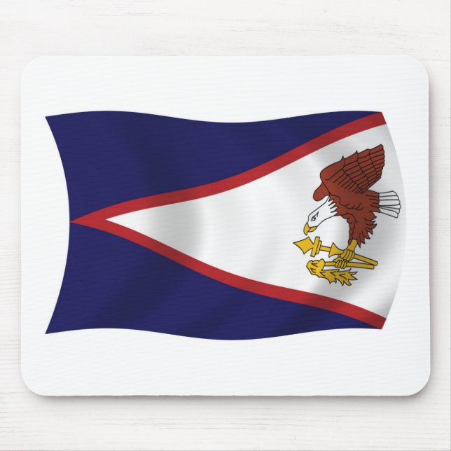 American Samoa Flag Mousepad (Front)