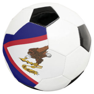 American Samoa flag Soccer Ball