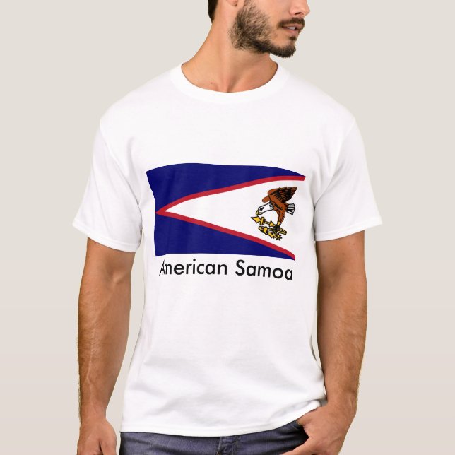 American Samoa Flag T-Shirt (Front)