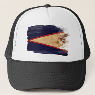 American Samoa Flag Trucker Hat