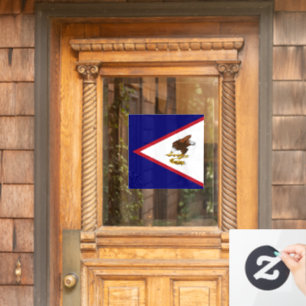 American Samoa flag Window Cling