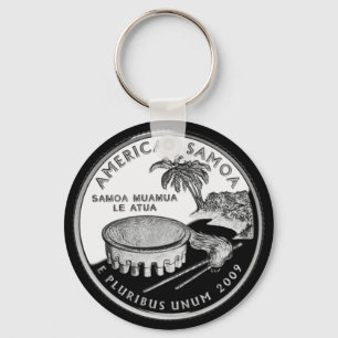 AMERICAN SAMOA KEYCHAIN