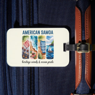 American Samoa Luggage Tag – Winds & Ocean