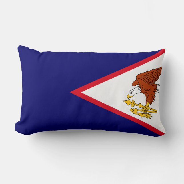 American Samoa Lumbar Pillow (Front)