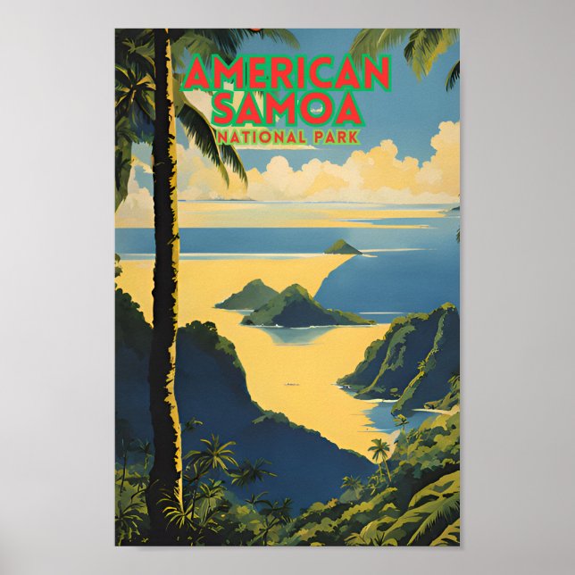 American Samoa National Park Poster (Front)