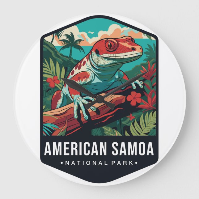 AMERICAN SAMOA NP CLOCK  (Front)