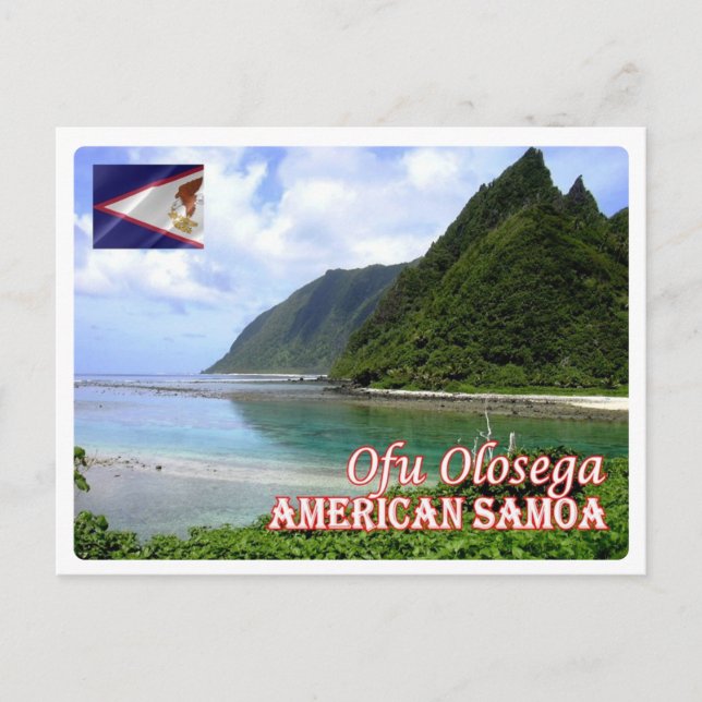 American Samoa - Ofu Olosega - Postcard (Front)