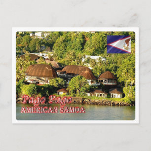 American Samoa - Pago Pago - Postcard