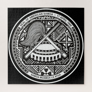 american samoa seal jigsaw puzzle