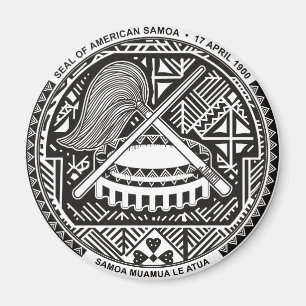 american samoa seal magnet