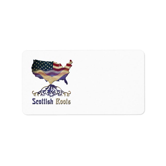 American Scottish Roots Address Labels (Front)