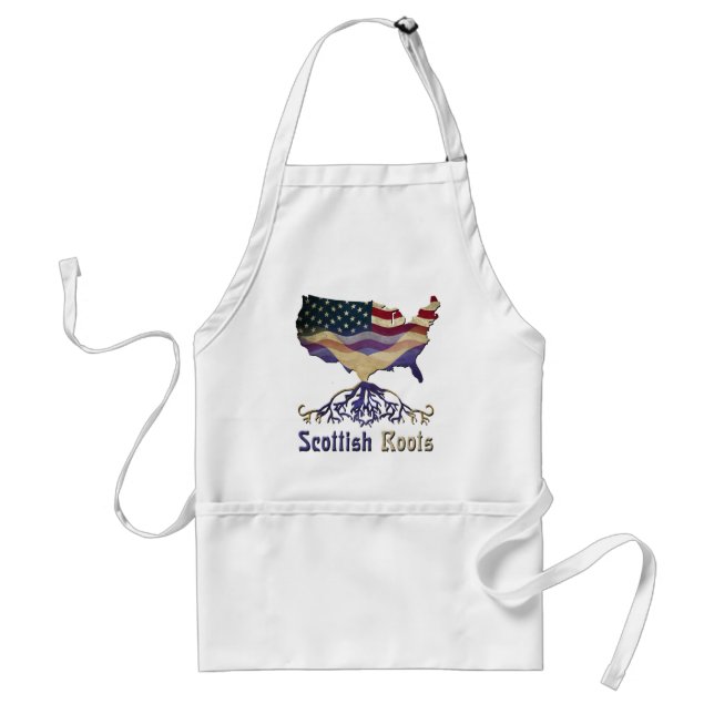 American Scottish Roots Apron (Front)