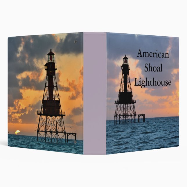 American Shoal Lighthouse, Floride Classeur (Arrière-plan)