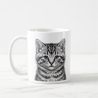 American Shorthair Kitten Coffee Mug