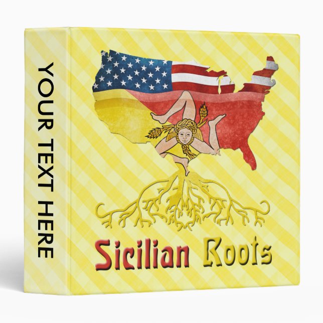 American Sicilian Roots Binder (Front/Spine)