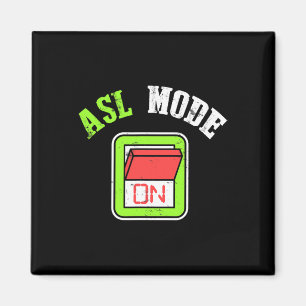 American Sign Language Asl Im Deaf Awareness  Magnet