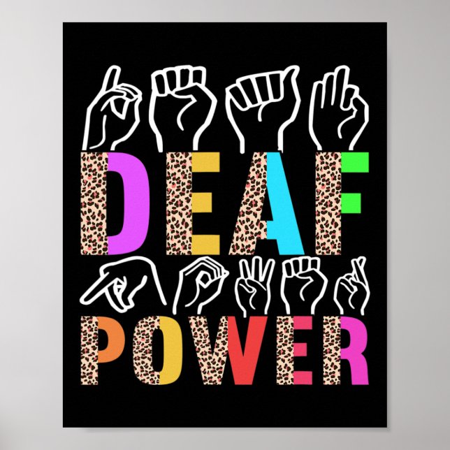 American Sign Language Deaf Awareness 3 (Front)