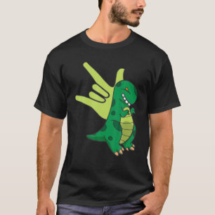 American Sign Language I Love You Valentines Gift T-Shirt