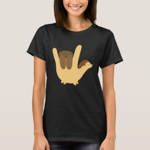 American Sign Language I Love You Valentines Kid T-Shirt