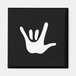 American Sign Language Love Asl Deaf Awareness Magnet