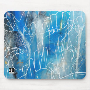 American Sign Language Mouse Pad