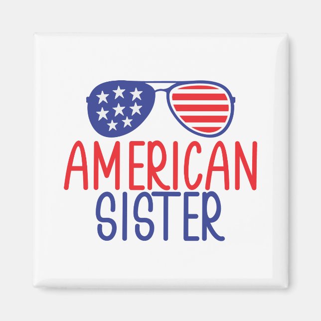 American Sister Magnet (Front)