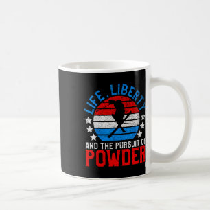 American Ski Shirt Funny Skier And Skiing Lover Ju Coffee Mug