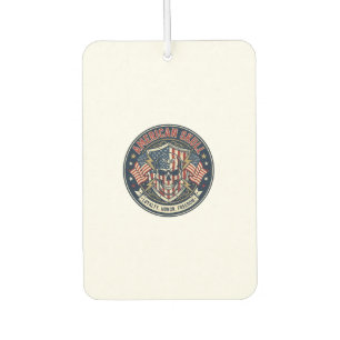 American Skull Patriotic Patriotic Skull Tough Gra Air Freshener