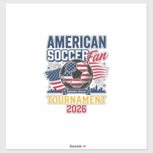 American Soccer Fan Tournament 2026 Vintage Shirt
