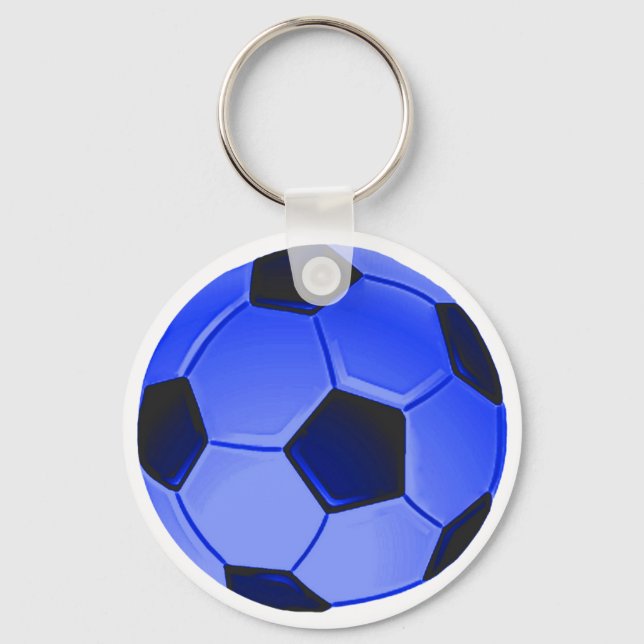 American Soccer or Association Football Keychain (Front)